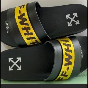 NWT AUTHENTIC OFF-WHITE SLIDES